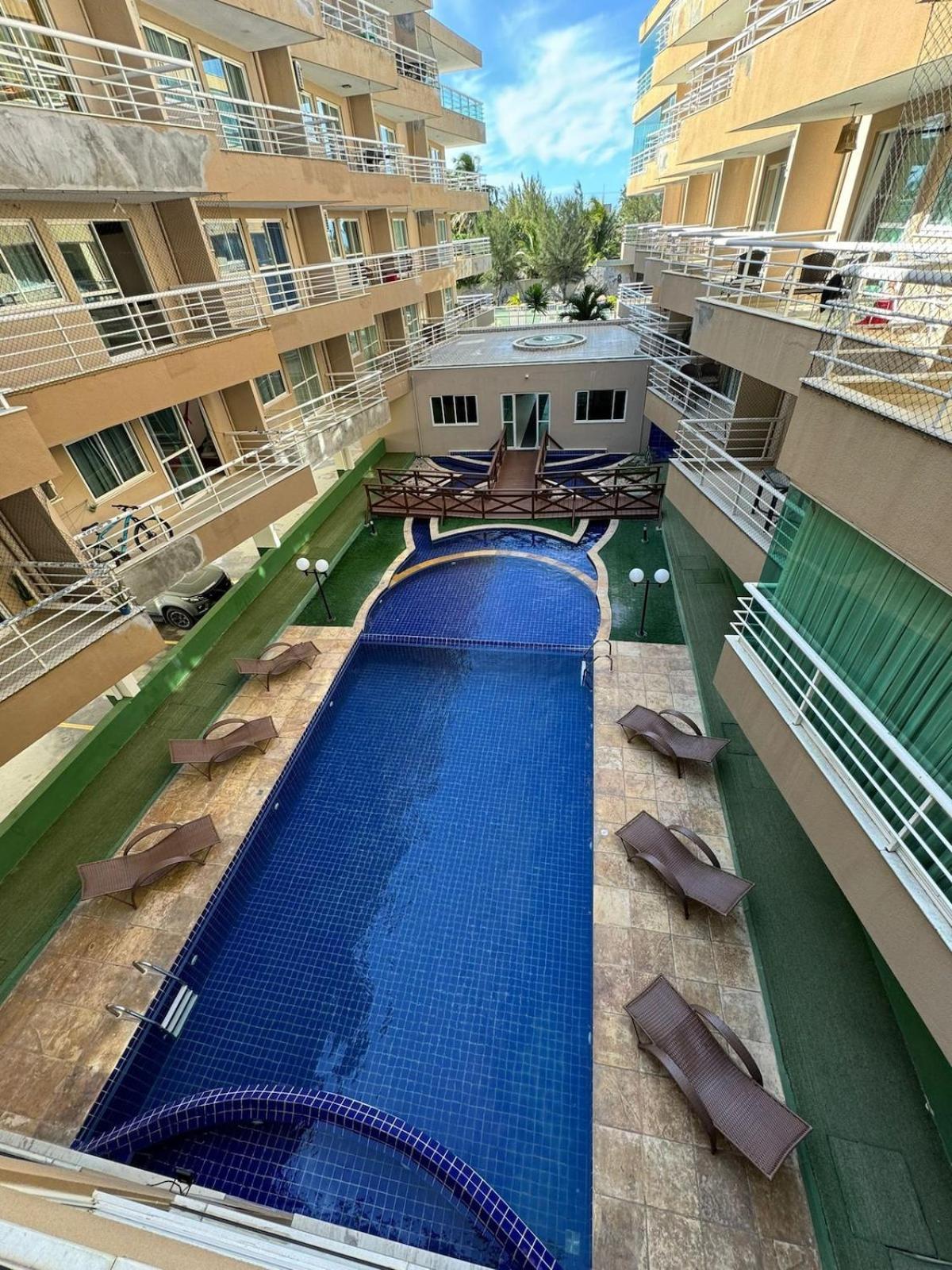 Apartamento Beach Place Cumbuco 100M Da Praia Каукая Екстериор снимка